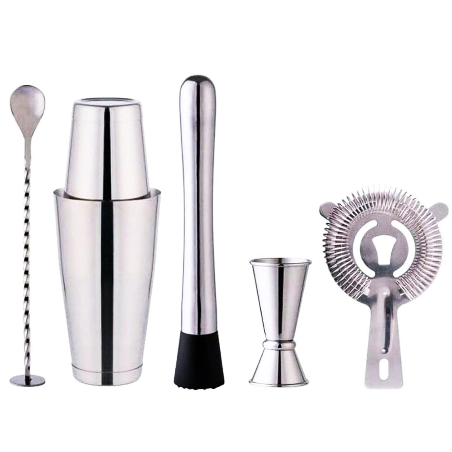 Boston Shaker Set - stllFactory Çok Satan 6 Parçalı Boston