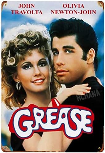Home Bar And Coffee - Grease Klasik Film Teneke Tabela, Metal