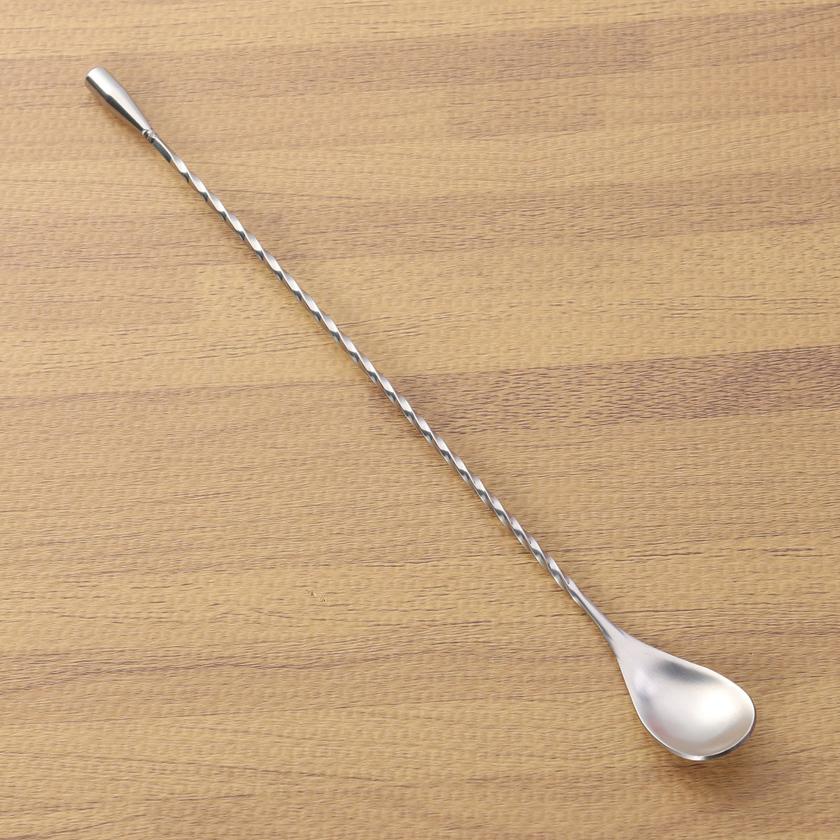 Bar Spoon Twisted - 304 Paslanmaz Çelik Kokteyl Çubuğu Dişli