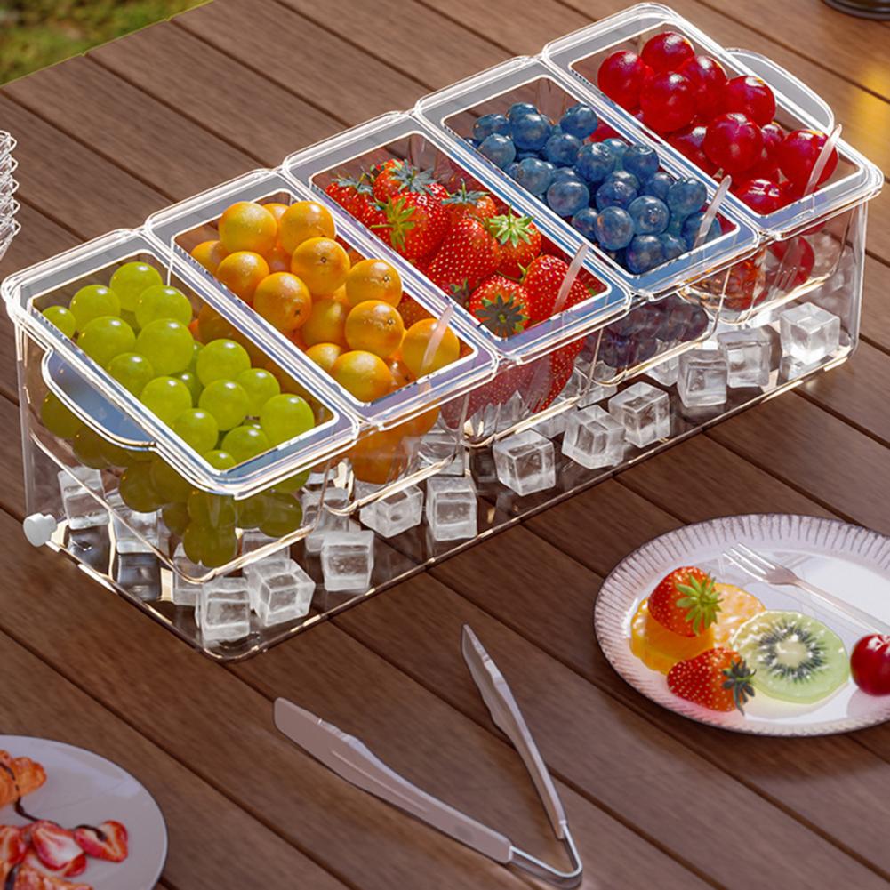 Garnish Tray Set - 2026 Taco Bar Servis Seti, Parti