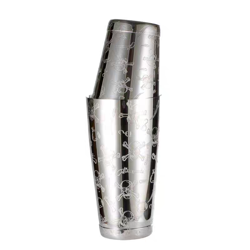 500ml/800ml Gravürlü Kafatası  - Boston Shaker Set incelemesi ve fiyatı