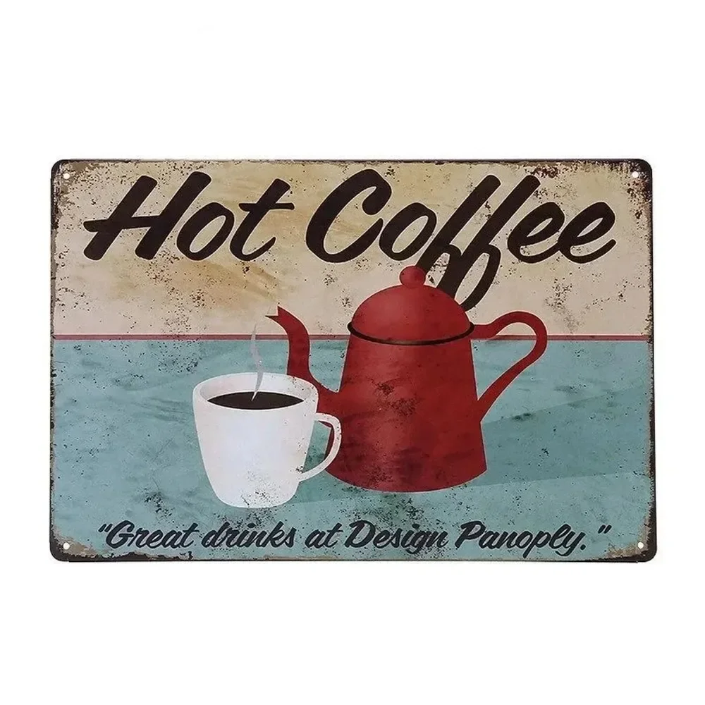 Plak Metal Tabelalar İçecek Ka - Home Bar And Coffee incelemesi ve fiyatı