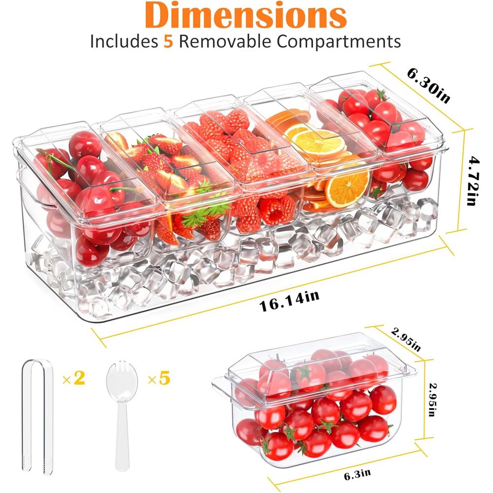 Baharat Tabağı, Ev, Parti, Kut - Garnish Tray Set incelemesi ve fiyatı
