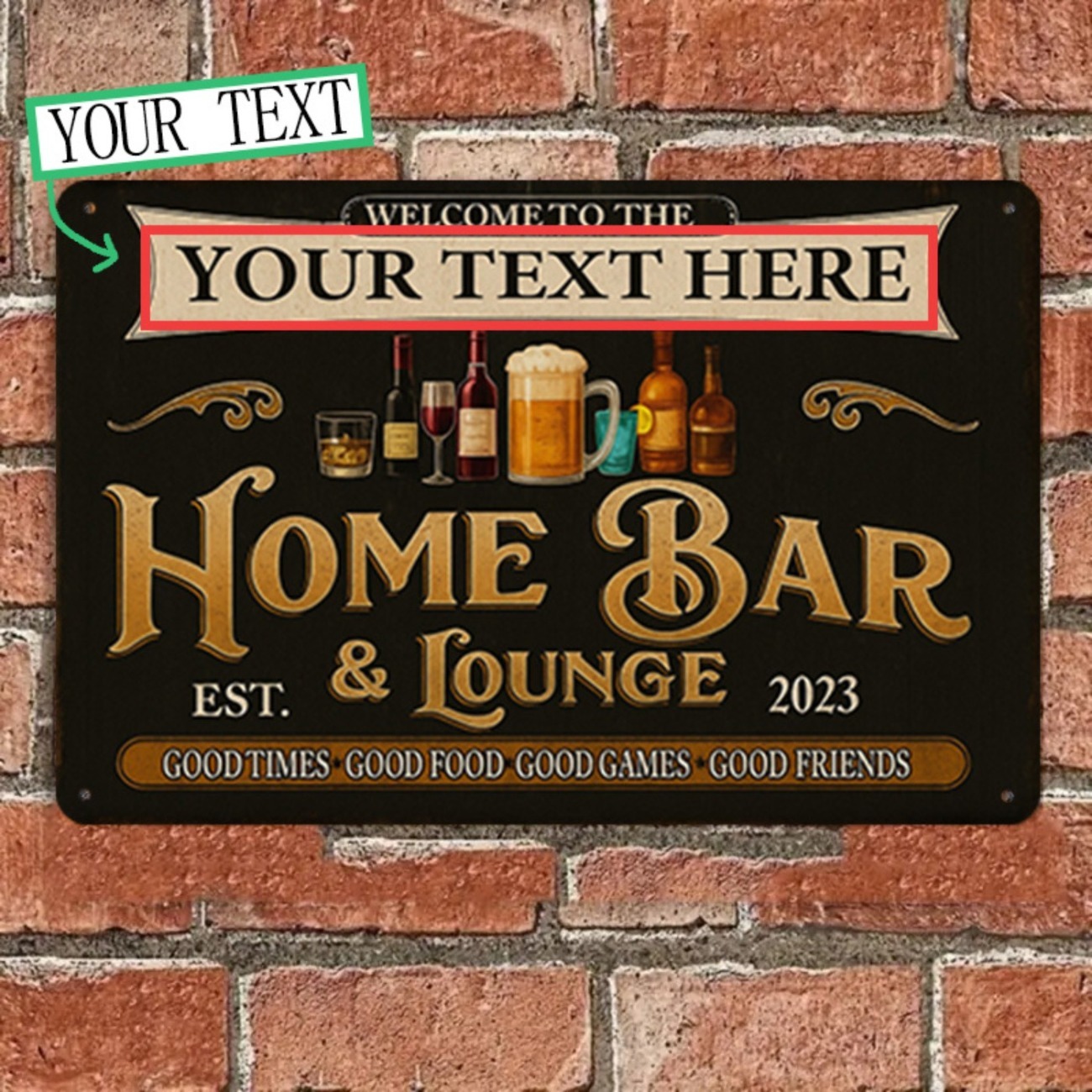 Kişiye Özel Vintage Ev Barı ve - Home Bar Lounge incelemesi ve fiyatı