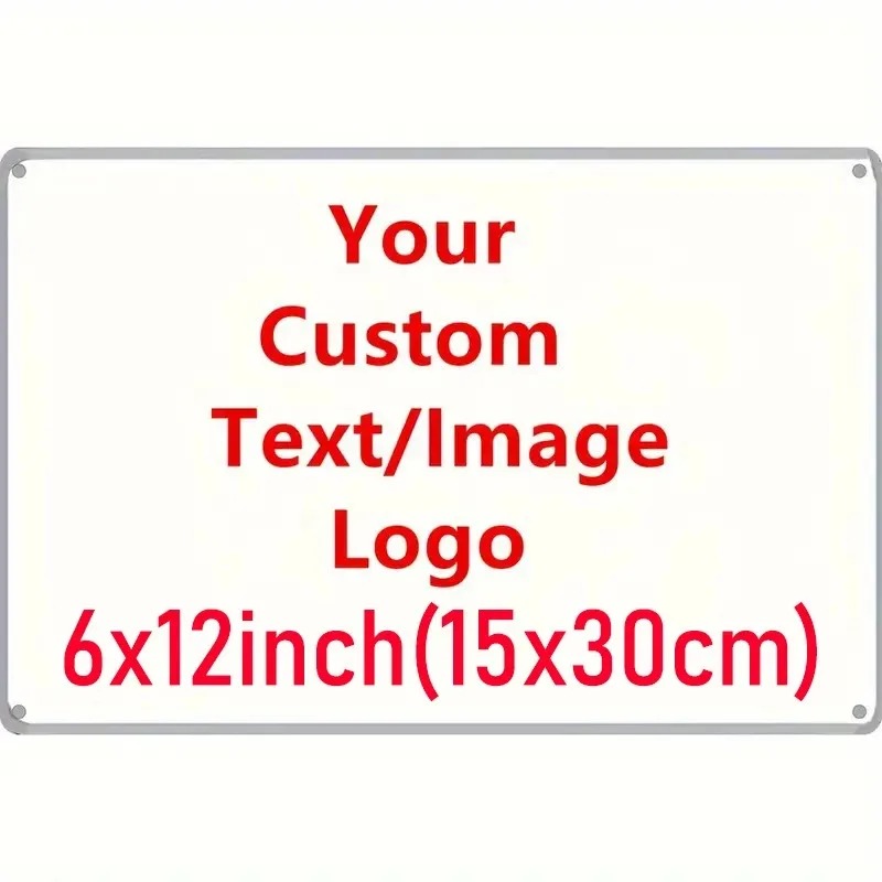 [2D Düz] 6×12 İnç 15×30cm Kişi - Home Bar Signs incelemesi ve fiyatı