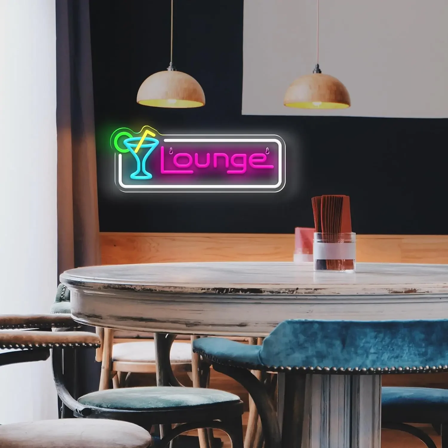 Lounge Kokteyl LED Neon Tabela - Home Bar Lounge incelemesi ve fiyatı