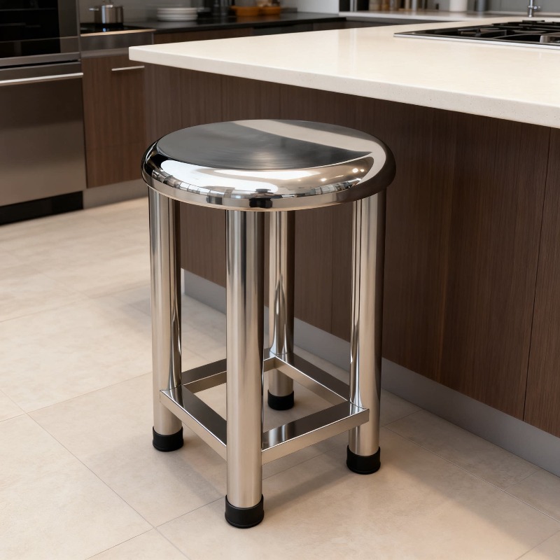 304 Paslanmaz Çelik Yuvarlak T - Home Bar Lounge incelemesi ve fiyatı
